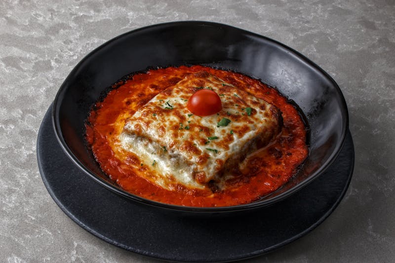 Baked Lasagna with meat sauce